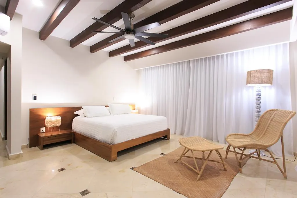Steps To Best Beach Villa Unica 6Bedroom Playa del Carmen Meksyk